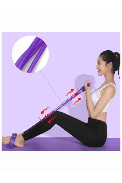 Body Trimmer Формирующий тело упражнение для живота, рук и ног резиновый шнур - 7