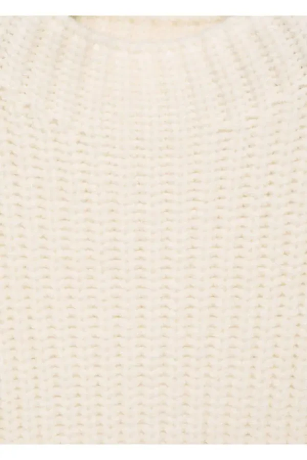 Boğazlı triko yelek - 5