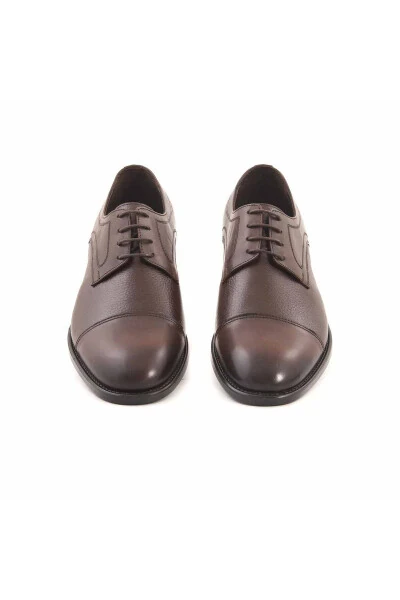 Bogʻichli erkaklar klassik tufli 9592-jigarrang - 3