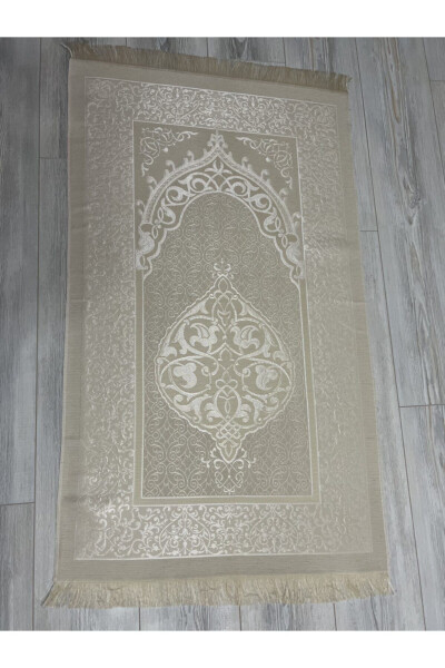 Bohca Prayer Rug Set-White - 4
