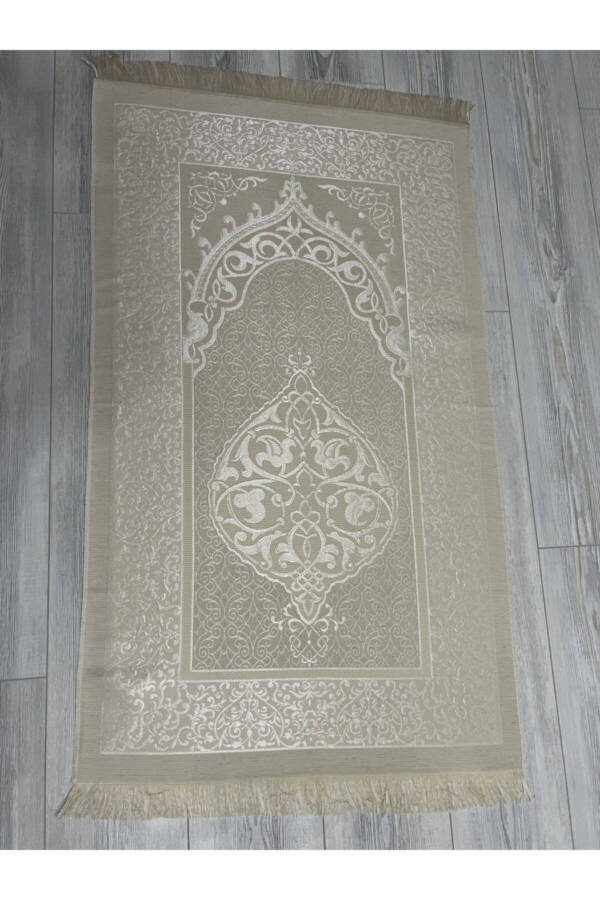 Bohca Prayer Rug Set-White - 4