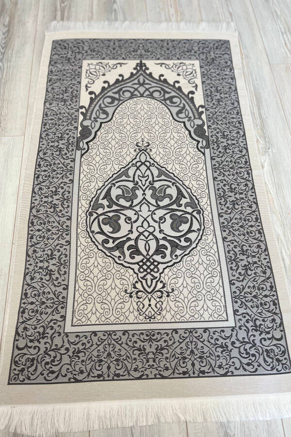 Bohca Prayer Rug Set-White - 5