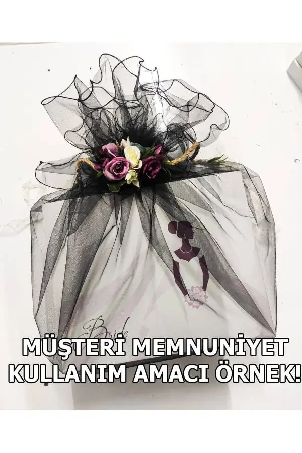 Bohcha Susi, Nishon Bohcha Susi, Qapi Susi Tuli, Tug'ilgan Kun Tuli 150x150cm Qora - 2