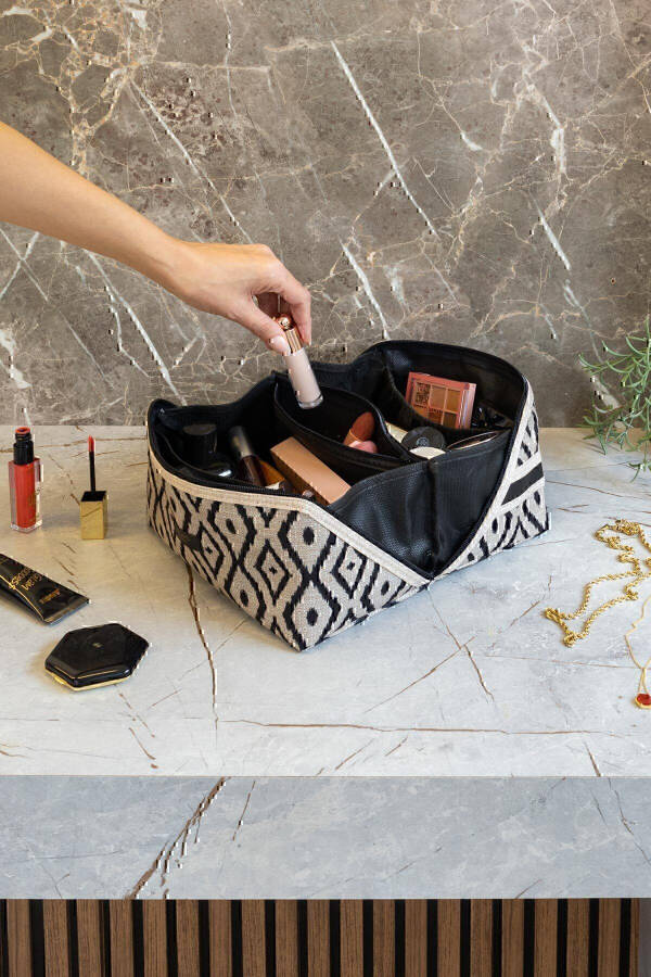 BOHE Makeup Bag Organizer Travel Type Bag Organizer - 3