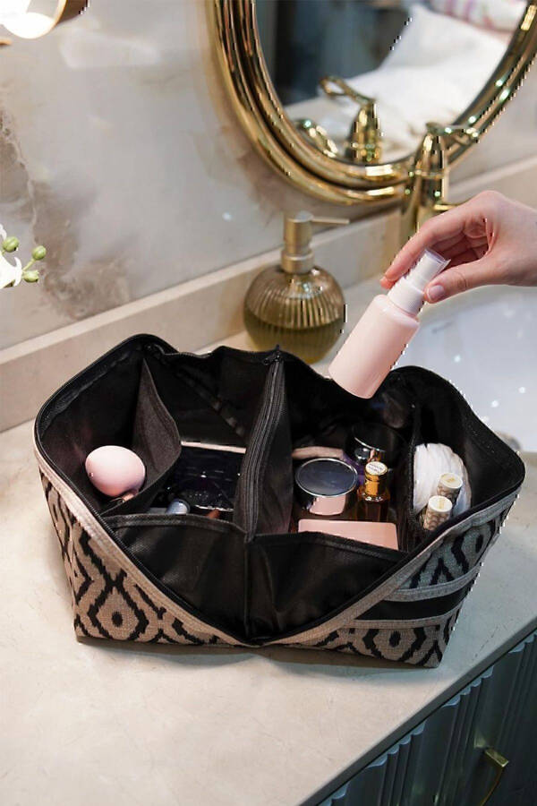 BOHE Makeup Bag Organizer Travel Type Bag Organizer - 4