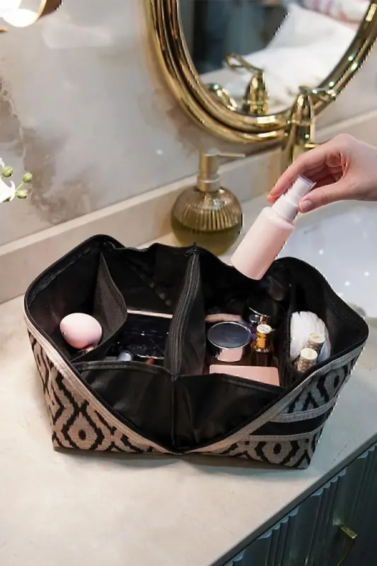BOHE Makeup Bag Organizer Travel Type Bag Organizer - 9