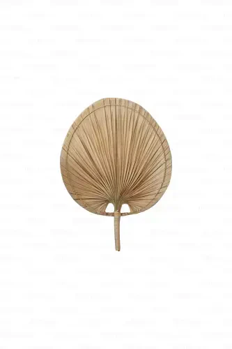 Bohemian Palm Leaf, Japanese Fan 30x40 Cm, Wall Decoration, Wall Ornament, Scandinavian, Modern - 1
