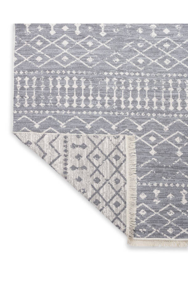 Bohemian Series Double-Sided Woven Cotton Rug - 1