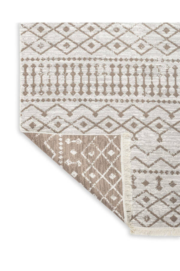 Bohemian Series Double-Sided Woven Cotton Rug - 1