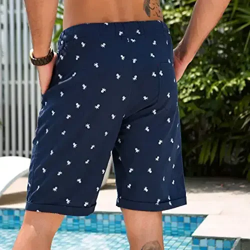 Boisouey erkaklar zig'ir kundalik klassik qisqa yozgi plyaj shortilari - 5