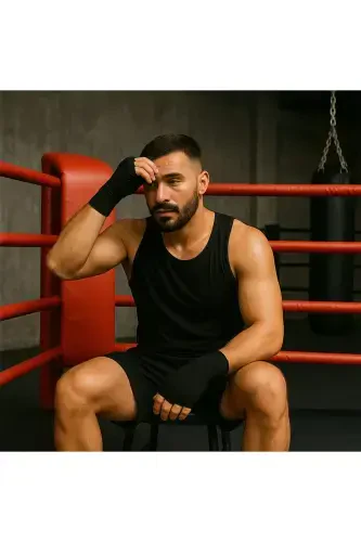 Boks Bandaji Qora Tayyor Bandaj Qo'lqop Kiyiladigan Boks Bandaji Tayyor Boks Bandaji Qo'l O'rash Tayyor - 5