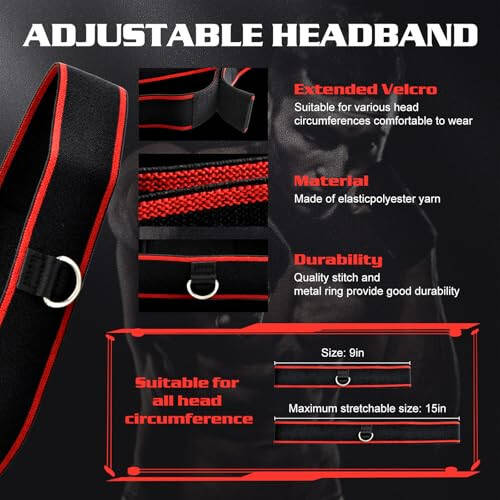 KTEBO® Boxing Reflex Ball Headband Set - Includes 4 Different Balls and 2 Adjustable Headbands for Beginner Proficiency Improvement, Great Boxing Equipment - 2