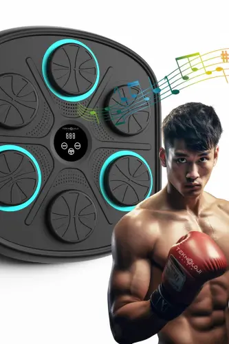 Боксерский тренажер RGB музыкальный Bluetooth-динамик Подарок для бокса для взрослых - 6