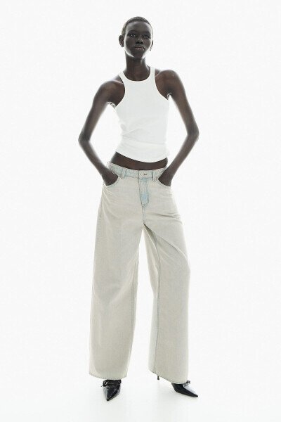 Baggy Regular Jeans-Belirtilmemiş_1210963011011 - 1