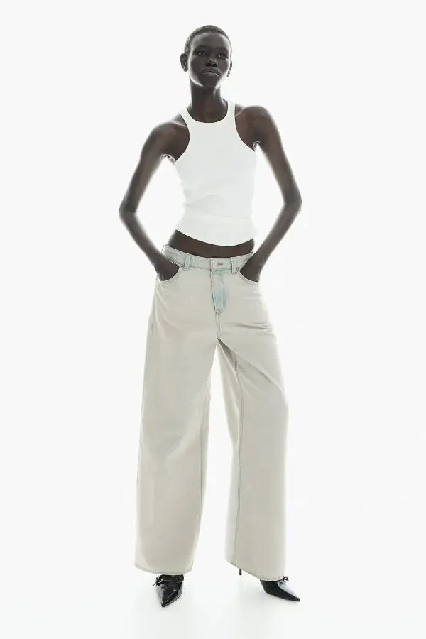 Baggy Regular Jeans-Belirtilmemiş_1210963011011 - 1