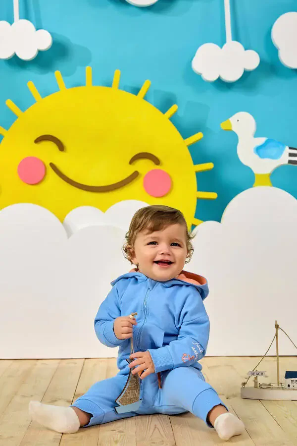 Bolacha uchun ko'k rangli ko'ylak - 6