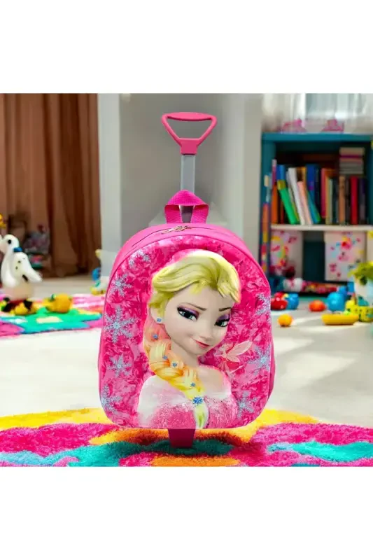 Bolalar bog'chasi bolalar bog'chasi bolalar chamadani ryukzak trolley g'ildirakli-ellssa - SHOPIOLOG