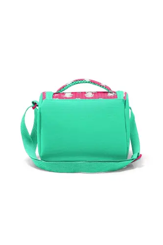 Bolalar Neon marjon suv yashil alpaka naqshli 3 qismli maktab sumkasi to'plami SET0123466-Neon marjon - 5