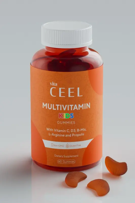 Bolalar o'sishi uchun ko'p vitaminli kompleks (S, D, B guruhi, L-arginin) - 5