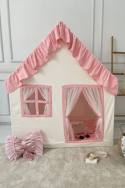 Bolalar o'yin uyi chang pushti rangli o'yin chodiri o'yin A - Modazone