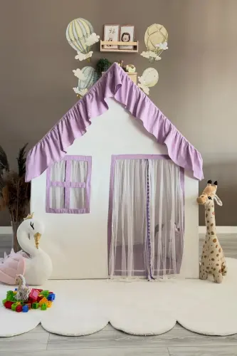 Bolalar o'yin uyi Lila - Binafsha rangli o'yin chodiri o'yin maydoni-Lila - 7