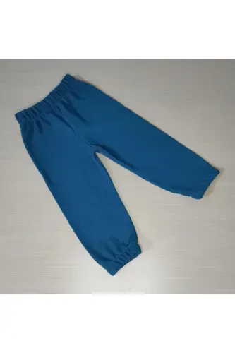 Bolalar Petrol Yashil Penye Selanik Mavsumiy Yagona Sport Shim-PETROL YASHIL - 1