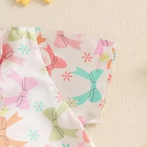 Bolalar Qiz Bola Satin Pijama To'plami Qisqa yengli Tugmali Ko'ylak Va Shortilar Pjlar Yozgi Uyqu Kiyimi Tun Kiyimi - 5