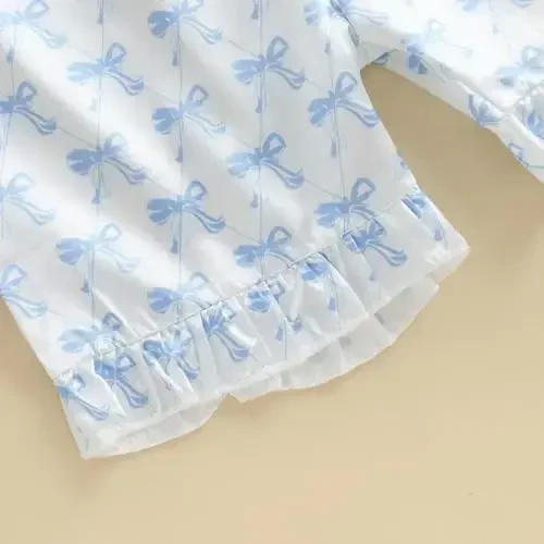 Bolalar Qizaloq Bola Satin Pijama Komplekti Qisqa yengli Tugmali Ko'ylak va Shortiklar Pjlar Yozgi Uyqu Kiyimi Tungi Kiyim - 7