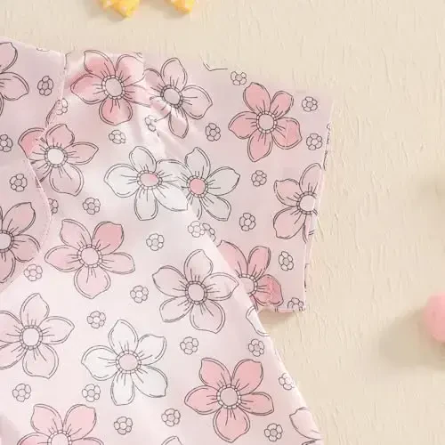 Bolalar qizaloq o'g'il bola atlas pijama to'plami Qisqa yengli tugmali ko'ylak va shortilar Pjs yozgi uyqu kiyimlari - 5