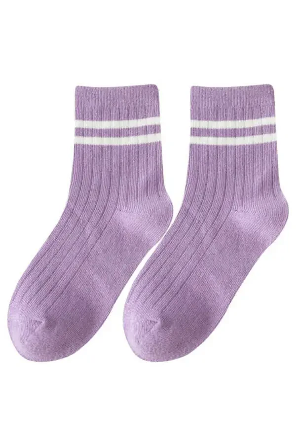 Bolalar uchun doira naqshli paypoqlar 10 juft - 6