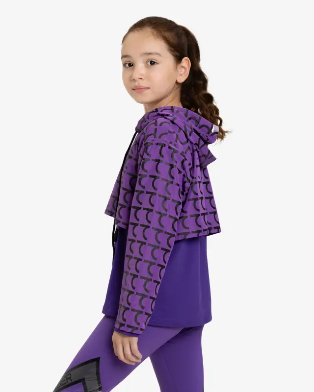 Bolalar uchun hudi - QORA PRINT - 5