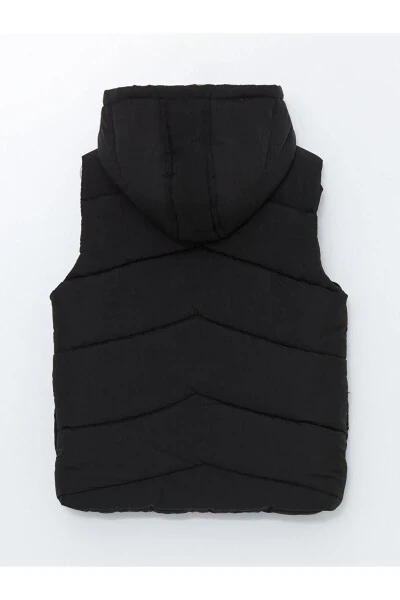 Bolalar uchun kaputli bosilgan puf yelegi - 3