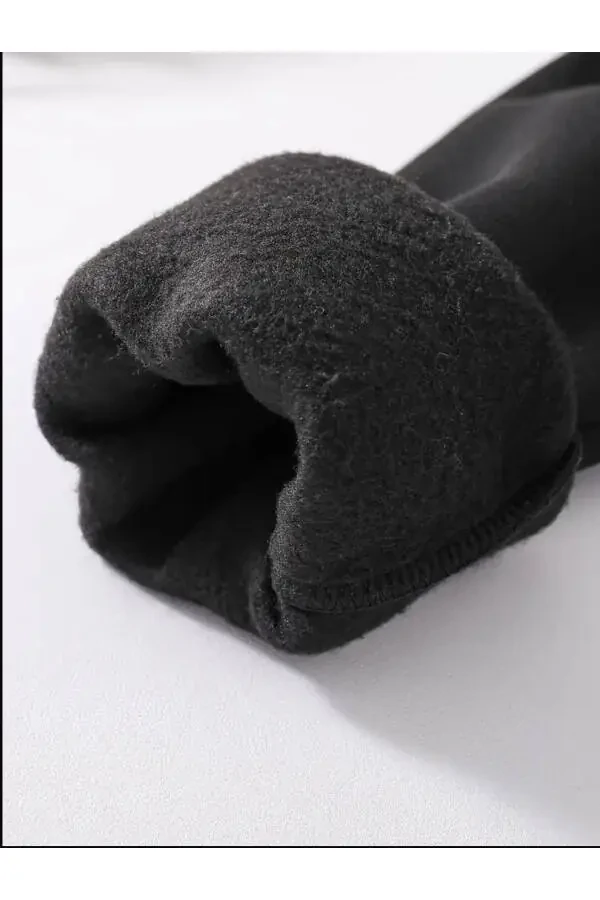 Bolalar uchun kaputli o‘g‘il-qizlar uchun bosilgan qora kulrang fermuarli ko‘ylagi - 4