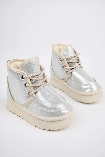 Bolalar uchun mo'ynali ichki qoplamasi bilan kundalik mini botlar. - MUGGO (1)