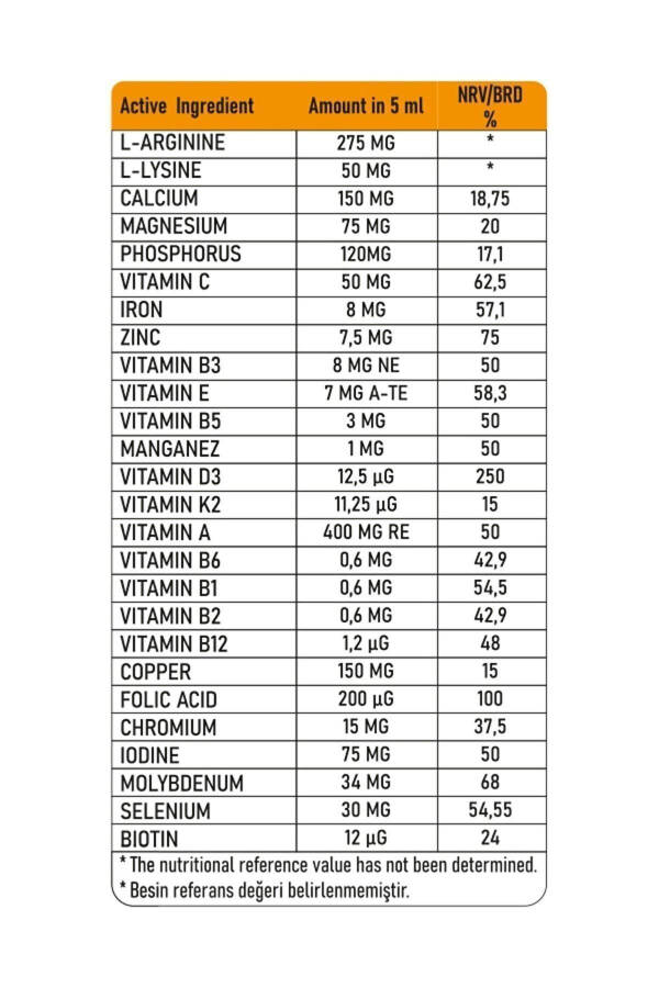 Bolalar uchun Multivitamin Sharbati 150 Ml Bo'y O'sishga Yordam Beruvchi Va Ishtahani Tartibga Solish - 7