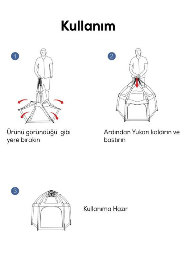 Bolalar uchun o'yin va uxlash chodiri - 4
