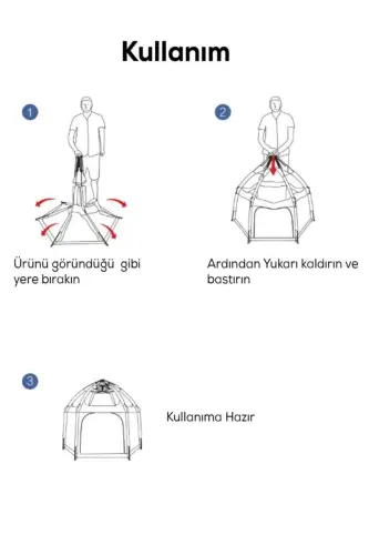 Bolalar uchun o'yin va uxlash chodiri - 7