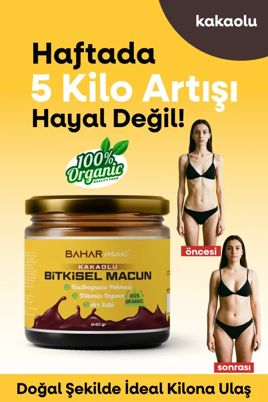 Bolalar uchun Pasta Shokoladli Pekmez Ishtahani Ochuvchi Propolis Vazn Olishga Yordam Beruvchi Ari Suti Asal Vitamin (240gr) - 1