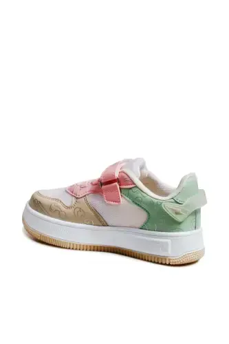 Bolalar uchun sport poyabzallari Anatomik taglik Yengil Sneaker Unisex poyabzallar bej 461xca3002 - FAST STEP (1)