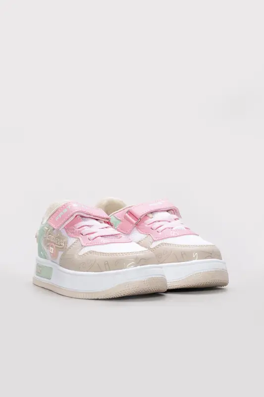 Bolalar uchun sport poyabzallari Anatomik taglik Yengil Sneaker Unisex poyabzallar bej 461xca3002 - 4