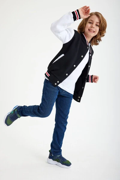 Bolalar uchun Unisex Bomber Kollej Ko'ylagi FS Kollej Ko'ylagi - FEEL STYLE (1)