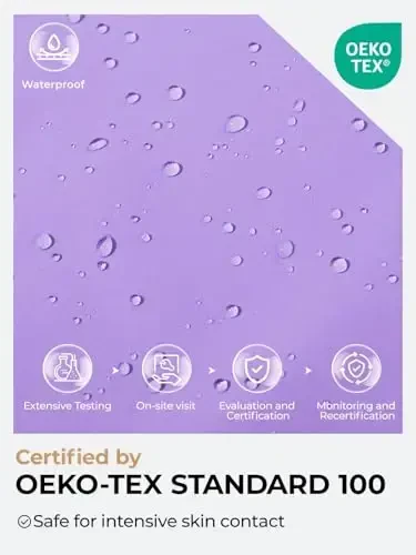 Bolalar uchun yomg'ir kurtkasi Suv o'tkazmaydigan yomg'ir paltosi To'rli astarli palto O'g'il bolalar va qizlar uchun olinadigan qalpoqli - 4
