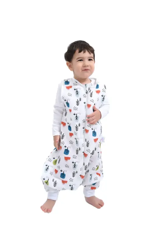 Bolalar yozgi bahor uyqu sumkasi Oeko-tex sertifikatlangan Muslin 0,5 Tog - 4