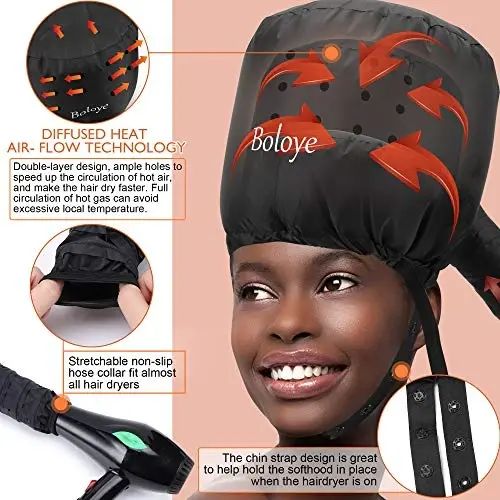 Boloye Hair Dryer Bonnet AttacModazoneent – 28.5
