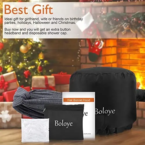 Boloye sochlarini fen bilan quritish uchun bonet AttacModazoneent – 28,5