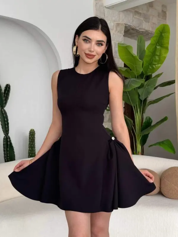 Больше Платье С Деталями Из Жемчуга - 1