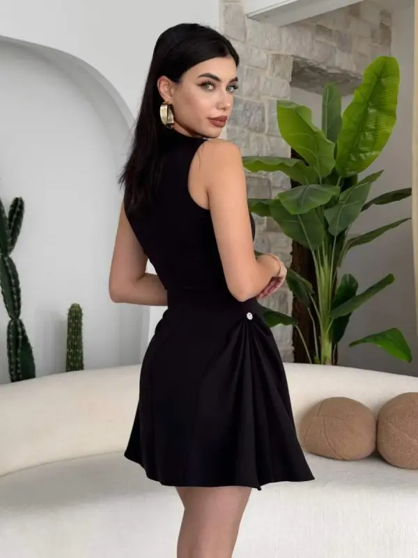 Больше Платье С Деталями Из Жемчуга - 5