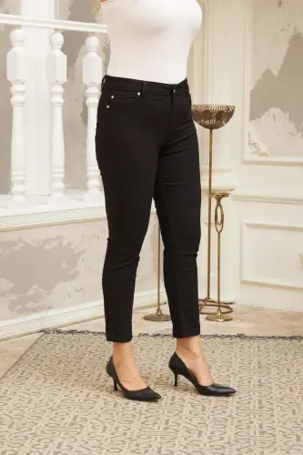 Большие Черные Хлопковые Брюки - 2