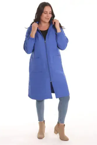 Большой мешкообразный горшок с квадратным узором на молнии - 3