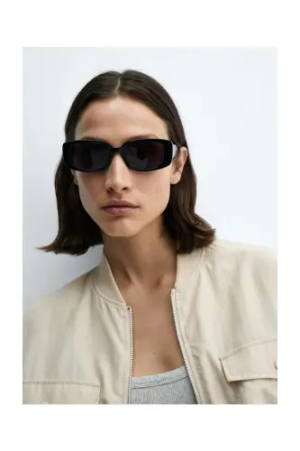 Bomber jacket with pocket-Ecru - 3